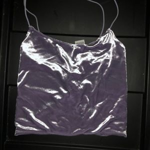 Garage size medium crop top